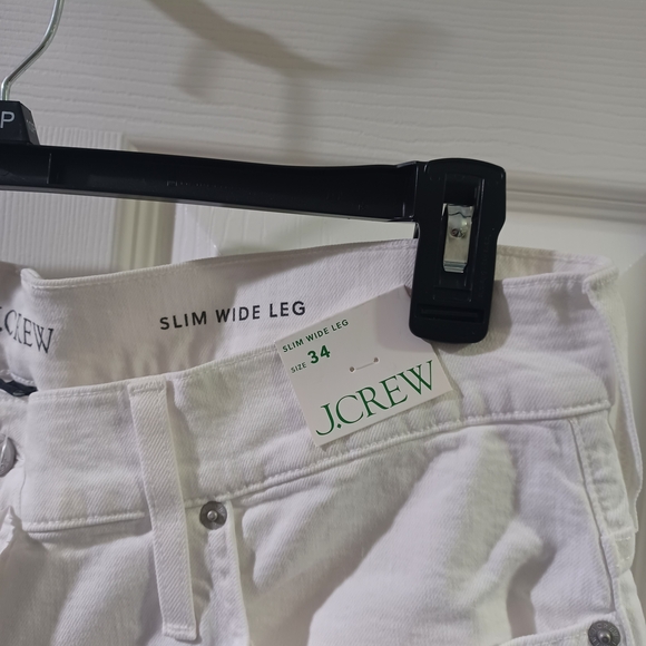 J Crew Slim Wide Leg Jeans - Picture 3 of 7